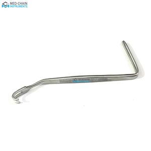 Écarteur nasal double extrémité Aufricht Walter pour rhinoplastie, 13,5 cm, à bout arrondi et pointu, instruments de chirurgie plastique - Product Image 1