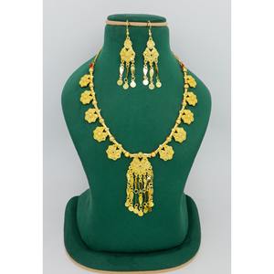 Oman Special Designer Gold Plated Necklace for Women <b>Indian</b> Exclusive Designs Omani Vintage Beads Necklace Ethnic Dubai Jewelry - Product Image 4