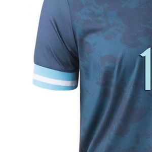 เสื้อฟุตบอลแบบซับลิเมชั่นน้ำหนักเบา ระบายอากาศได้ดี ออกแบบเองได้สำหรับผู้ชาย-แขนสั้น ชุดฟุตบอลฤดูร้อน ขายส่ง - Product Image 5