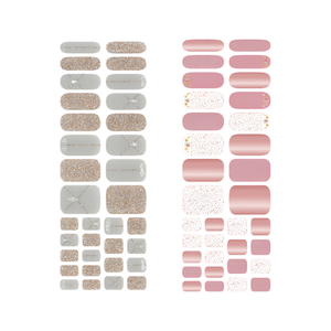 Semi Cured <b>Nail</b> Strip Korea OEM Private Label <b>Nail</b> Wraps Supplier Fascination Romantic Muse - Product Image 3