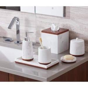 Juegos de Baño de Resina Acrílica Elegantes y Modernos, Hechos a Mano con Durabilidad, Decoración Única para el Hogar, Decoración Vibrante para el Baño - Product Image 1