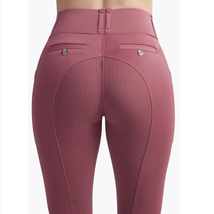 High Quality 4-way Stretch Horse Riding Breeches <b>Leggings</b> Tights <b>Equestrian</b> Wear Pants on Technical Fabric with Soft Feel - Product Image 5