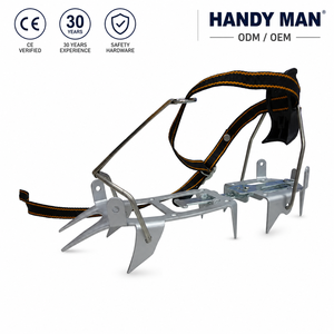 Calzado de Seguridad Unisex con Certificación CE, Modelo CRM-10-S Stepin, con Crampones de Acero para Escalada en Hielo, Galvanizado en Zinc, Talla Única - Product Image 1