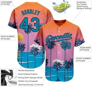 Hot Sale Custom High Quality Fashion T-Shirt for Men Sports Button <b>Baseball</b> Shirts Breathable <b>Baseball</b> Jersey - Product Image 6