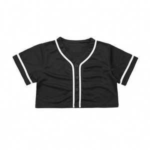 Top Corto de Moda para Chicas Jóvenes y Mujeres, Diseño de Logotipo Personalizado de Marca, Top Corto de Jersey para Damas - Product Image 2