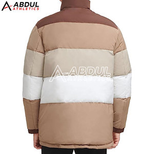 Classic Men Puffer Winter <b>Jacket</b> Insulated Warm Design Comfortable Fit Ideal For Winter Outdoor <b>Travel</b> Casual Fashion - Product Image 2