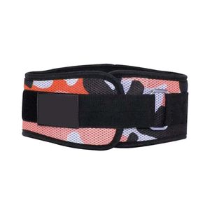 Cinturón de Levantamiento de Pesas Ergonómico de Neopreno con Diseño de Camuflaje Naranja, Costuras Reforzadas de Alta Resistencia, Grosor de 5-10 mm, Alto Contraste, para Gimnasio - Product Image 3
