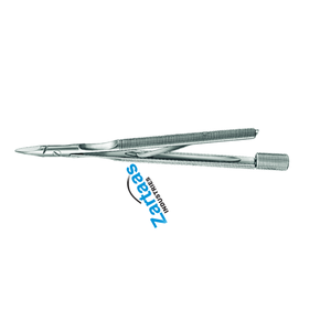 Porte-lame chirurgical TROUTMAN-CHRIS en acier inoxydable de haute qualité 9CM – Fabricant et exportateur d'instruments chirurgicaux - Product Image 6