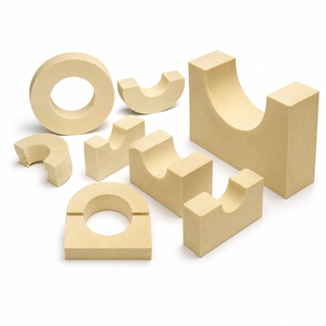 Support de tuyau PUF carré 150 mm isolé, résistant à la corrosion et aux produits chimiques, bloc de serrage pour tuyauterie basse pression, pour systèmes CVC - Product Image 2