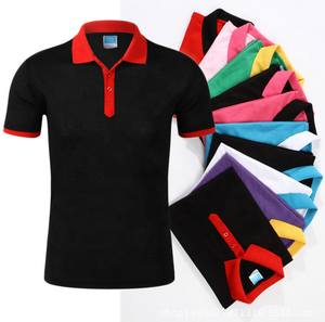 Camiseta deportiva de gimnasio de algodón 100% para hombre, camiseta de entrenamiento con cuello redondo cómoda Multicolor con logotipo personalizado, camiseta transpirable 180GSM, Polo de verano - Product Image 5