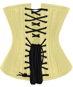 คอร์เซ็ตของผู้หญิงวินเทจชุดกระชับสัดส่วนเซ็กซี่แบบโอเวอร์บัสท์คอร์เซ็ทหนังระบายอากาศทันสมัยสำหรับขนาดใหญ่พิเศษ - Product Image 3