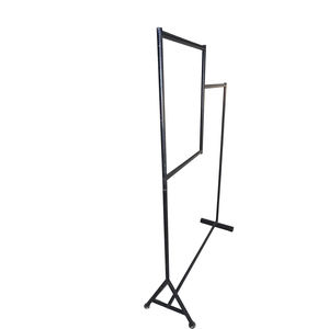 Expositor de Ropa Metálico Plegable de Alta Resistencia Bros Display Premium, Soporte de Exhibición de Ropa de Varios Niveles, Moderno - Product Image 6