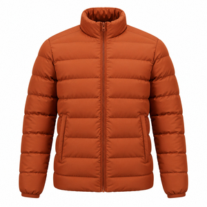 Latest 2026 Best Quality Promotional Fashion Shiny Winter High Quality <b>Coat</b> <b>Men</b> Puffer Down Jacket Custom Puffer Bubble Jacket - Product Image 5