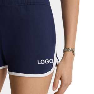 Shorts de Piqué Bordados Transpirables Personalizados para Mujer, Algodón Premium de 240 GSM, Cintura Elástica, para Tenis, Golf, Club de Campo, OEM - Product Image 5