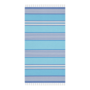 Serviette Fouta à rayures, design attrayant, nouvelle collection, serviette de hammam écologique, 100% OEM, serviette de plage, fabricant indien - Product Image 2