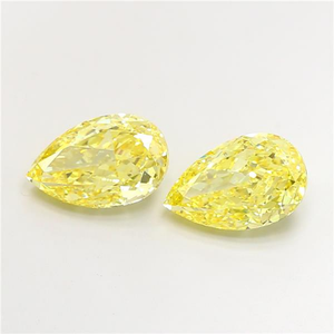 Magnífico Diamante Amarillo Intenso Cultivado en Laboratorio, Brillante, Tipo 2A, Certificado, Gema Exquisita para Joyería, Piedra Suelta - Product Image 5
