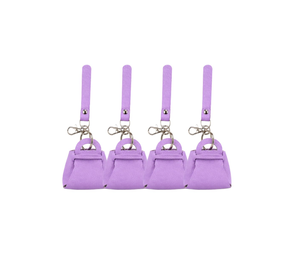 Mini sac à main en cuir avec porte-clés, couleur crème, design minimaliste, durable, accessoire de décoration pour la maison, mini sac à main - Product Image 6