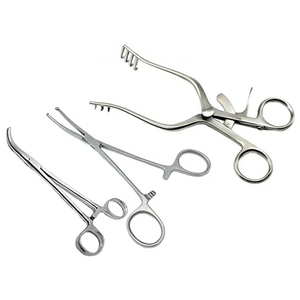 Ensemble de couteaux et forceps d'extraction dentaire en acier inoxydable, manuel, réutilisable, personnalisable, kit d'instruments médicaux pour hôpital et clinique - Product Image 2
