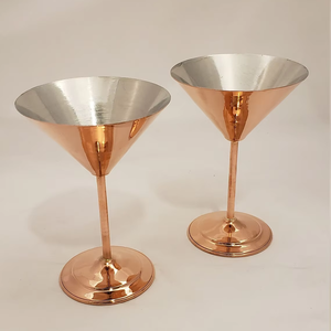 handcrafted luxury copper <b>goblet</b> fine handmade copper glass skilled artisan copper <b>goblet</b> detailed - Product Image 1
