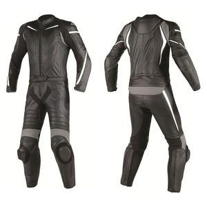 Traje de Motociclismo de Cuero de Primera Calidad, Transpirable, Impermeable, de Secado Rápido, Resistente al Viento, Hecho en Pakistán - Product Image 4