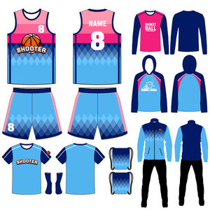 Maillot et short d'équipe de basketball, logo personnalisé, fournisseur en gros - Product Image 5
