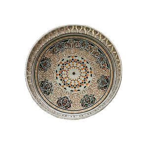 Juego de bandejas de plata alemana pichwai para regalar - Product Image 1