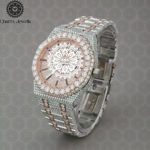 Reloj de Lujo para Hombre Charm Jewells, Acero Inoxidable, Esfera de 40 mm, Correa de 20 mm, Movimiento Mecánico, Resistente al Agua 10 Bar, Fecha Automática, Cristal - Product Image 1