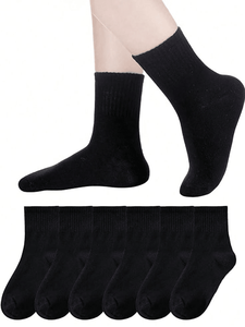 Pairs New Style Sports Tube <b>Socks</b> Knitted Anti-Bacterial Spandex/<b>Polyester</b> Solid Men Women Sizes 39-42 Summer Adults - Product Image 3