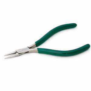 Pince à bec rond pour la fabrication de bijoux, fabriquée en acier inoxydable de haute qualité, mâchoires lisses, outil de précision durable pour les professionnels - Product Image 1