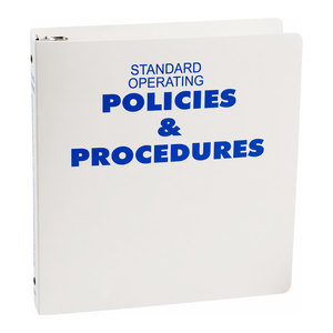 Carpeta de Anillas Brady para Políticas y Procedimientos, 11 Pulgadas de Alto, 2 Pulgadas de Profundidad, Material PP para Almacenamiento de Documentos - Product Image 1