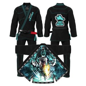 เสื้อยิวยิตสูคุณภาพสูง น้ำหนักเบา 440 GSM ผ้าฝ้ายยืดหยุ่น ทนทาน ไม่หดตัว 100% สำหรับฝึกซ้อม BJJ แบบยูนิเซ็กซ์ พิมพ์ลายดิจิตอลพร้อมโลโก้สั่งทำได้ - Product Image 1