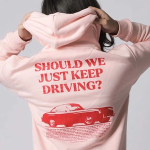 Nouveau sweat à capuche zippé personnalisé imprimé et teint pour femme, style vintage, coupe oversize, en coton, décontracté, hiver, respirant, écologique - Product Image 5