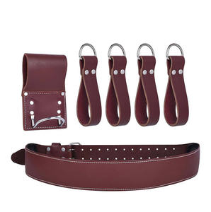 Ceinture à outils en cuir double multifonctionnelle, nouveau design, sur mesure, pour charpentier, en vente à prix raisonnable - Product Image 6