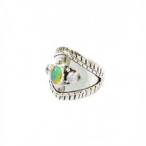 แหวนแฟชั่นโอปอลเอธิโอเปีย น้ำหนัก 4.1 กรัม - Product Image 2