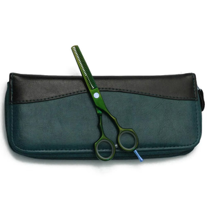 Juego de Tijeras de Peluquería de Acero Inoxidable para Diestros, Precio de Fábrica, Tijeras de Corte Rectas y de Entresacar Afiladas para Salón, con Mango de Goma - Product Image 6