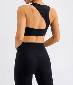 2024 2025 nouveau respirant femmes en plein air sans couture sport soutien-gorge broderie personnalisée vêtements de sport blanc Yoga soutien-gorge personnalisable - Product Image 6