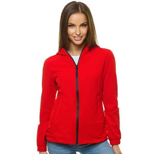 Factory Made Women's Winter Fleece Softshell <b>Jacket</b> Breathable Outdoor Zipper Closure Windproof Softshell <b>Jacket</b> - Product Image 1