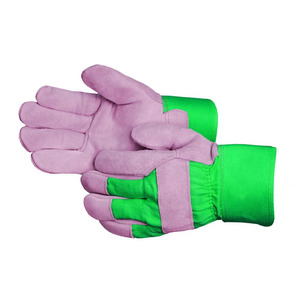 ถุงมือหนังวัวแบบแยกส่วนสำหรับงานอุตสาหกรรม ป้องกันภัยส่วนบุคคล ถุงมือช่างชาวแคนาดา ทนต่อการเสียดสี - Product Image 6