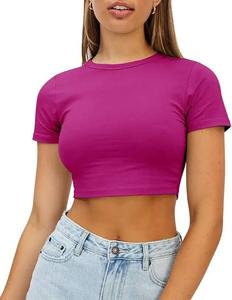 100% Cotton Streetwear Crop <b>Top</b> for Women with <b>Feathers</b> & Beading Knitted Soft Breathable Eco-Friendly Summer Casual Fashion - Product Image 3