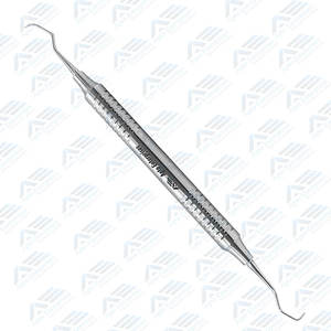 Détartreur dentaire à double extrémité outil professionnel en acier inoxydable grattoir à tartre dentaire dents propres équipements dentaires Ce - Product Image 2