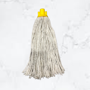 Mopa Plana Multifuncional de Madera, Ecológica, Duradera y de Alta Calidad, con Escurridor Automático de Acero Inoxidable, para Trabajo Pesado (>6.1kg) - Product Image 1