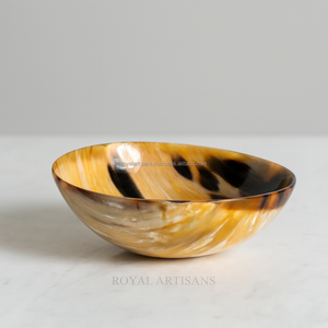 Cuenco de cuerno de búfalo Natural hecho a mano, regalo decorativo Hawwolin, taza de cerveza, utensilios de cocina rústicos, regalo de Navidad - Product Image 4