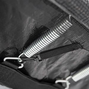 14FT Advanced Orange <b>Trampoline</b> with Basketball Hoop Inflator and Ladder Powder Coated Outer Safety Enclosure Jumping Toys - Product Image 4