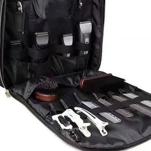Professional Barber <b>Backpack</b> With Organized Compartments For Clippers Scissors And <b>Tools</b> Portable Hairdressing Bag For Men - Product Image 3