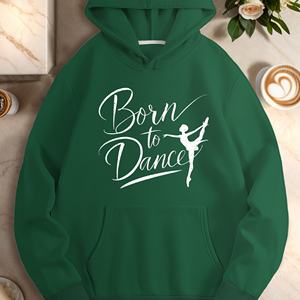 Sweats à capuche décontractés pour femmes Born to Dance - Product Image 4