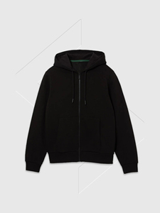 ชุดกีฬาฤดูใบไม้ผลิแบบ unisex ผ้าโพลีเอสเตอร์/เรยอน พร้อมเสื้อฮู้ดซิปครึ่งตัว ชุดลำลอง 2 ชิ้น สำหรับวิ่งออกกำลังกาย - Product Image 5