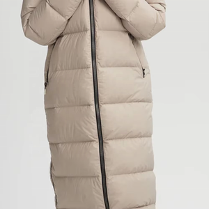 Color único 100% Material de poliéster hecho chaqueta acolchada para mujer/buena venta mujeres mejor precio chaqueta acolchada larga cómoda - Product Image 5