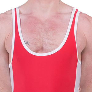<b>Mens</b> Gym <b>Singlet</b> Quick Dry Sleeveless Workout Tank Top Breathable Fitness Training Running Sports Exercise Muscle Fit - Product Image 4