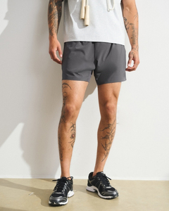 Shorts de course pour hommes, unis, décontractés, légers, séchage rapide, taille élastique, extensibles, entraînement, service OEM - Product Image 2