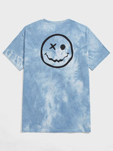 เสื้อยืดผู้ชายไซส์ใหญ่พิเศษ ลายมัดย้อม แฟชั่นสตรีท น้ำหนัก 220 กรัม ขายส่ง - Product Image 3